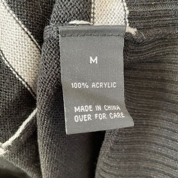 NWT AGB Long Striped Cowl Neck Sweater Size M - Picture 7 of 8